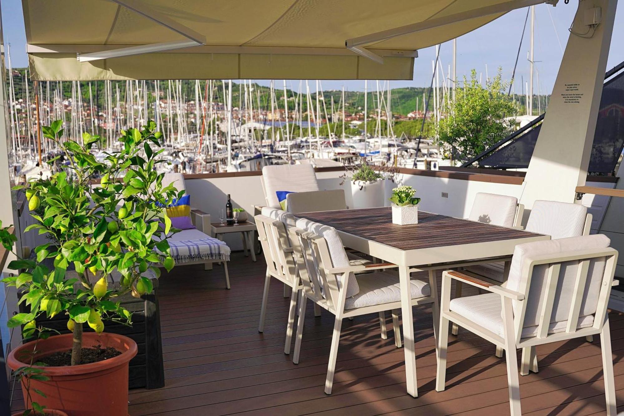 Floating Sea House Miramare Villa Portorož Eksteriør bilde